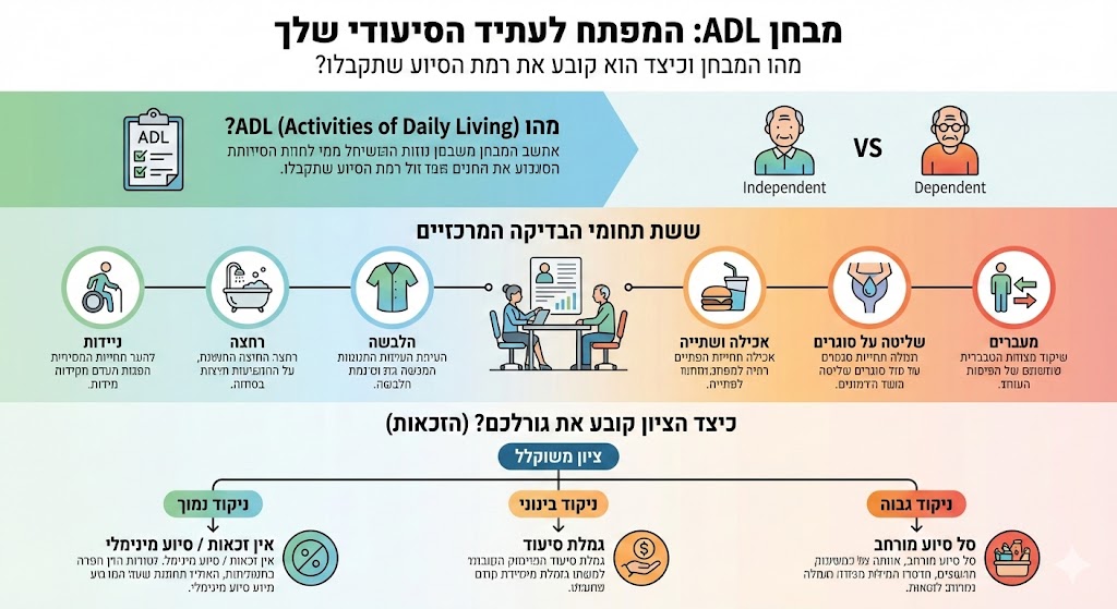 מהו מבחן ה ADL ואיך הוא קובע את גורלכם?